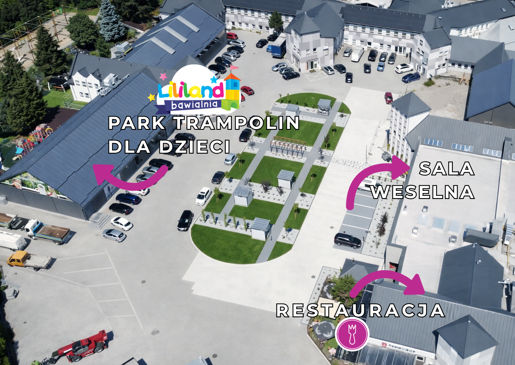 Mapa dojazdu do Restauracji Piotruś Pan i Lililand Brzesko
